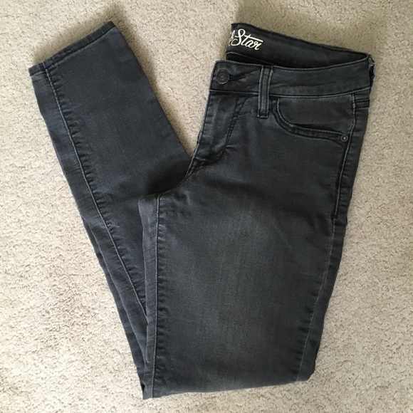 old navy rockstar jeans black
